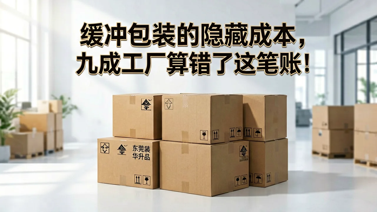 缓冲包装的隐藏成本,九成工厂算错了这笔账